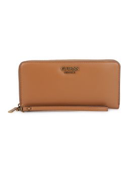 Guess - Laurel Slg Large Zip Around Brown Wallets