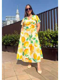 Studio Rabha - Women Multi Colour Midi Dress