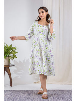 Studio Rabha - Women Lavender Shower Sweetheart Dress