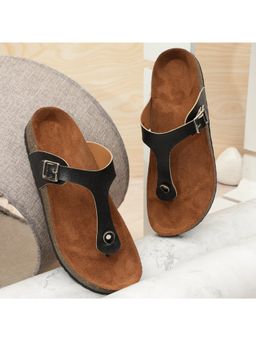 MOZAFIA - Womens Black Sandals