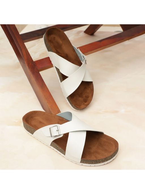 popular white sandals