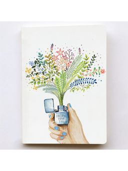 Happywagon - Follow Your Fire Softcover Notebook-Unruled