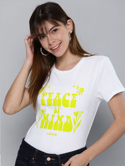 Levi's - Women White T-shirt