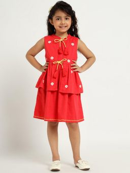 Somersault - Red Orchid Dress and Shrug (Set of 2)
