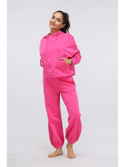 NeceSera - Pink Yarrow Cotton Terry Hoodie (Set of 2)