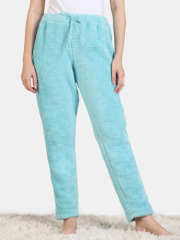 Zivame - Fancy Fur Knit Poly Pyjama - Ipanema