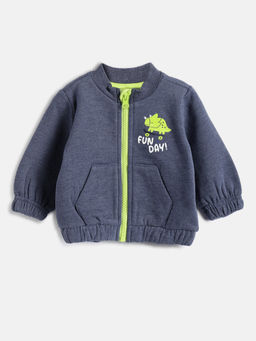 Chicco - Boys Grey Printed Sweatshirt