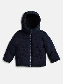 Chicco - Boys Lightweight Padded Navy Blue Puffer