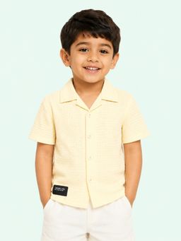 Bloom Up - White Formal Shirt For Boys And Toddlers