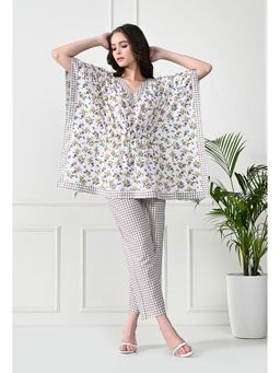 Laado - Brown Floral Co-Ord (Set of 2)