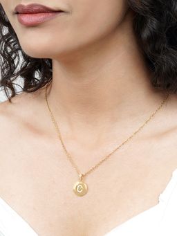 Joker and Witch - Joker & Witch Silken Alphabet C Necklace