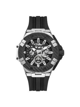 Guess - Men Gs Rev Black Round Dial Analog Watch - GW0515G1 (M)