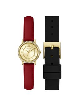 Guess - Women Gbs Melody Gold Round Dial Analog Watch - GW0643L2 (M)