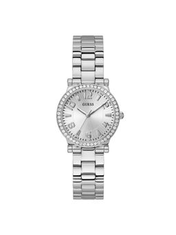 Guess - Women Fawn Silver Round Dial Analog Watch - GW0686L1 (M)
