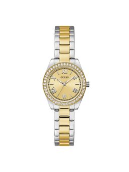 Guess - Women Mini Luna Gold Round Dial Analog Watch - GW0841L2 (M)