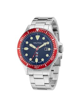 Nautica - Men Cocoa Beach Blue Round Dial Analog Watch - NAPCBS308 (M)