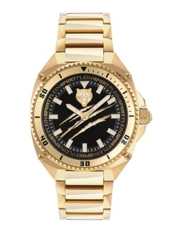 Plein Sport - Men Thunder Force Black Round Dial Analog Watch - PS8BA0924 (M)