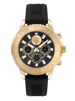 Plein Sport - Men Glam Chrono Black Round Dial Analog Watch - PSMEA0224 (M)