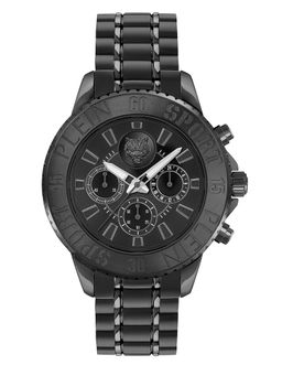 Plein Sport - Men Glam Chrono Black Round Dial Analog Watch - PSMEA0724 (M)