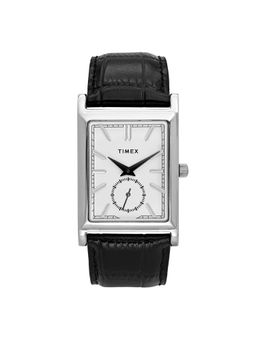 Timex - Trendline Rectangle 21mm White Dial Analog Men Watch - TW000L522