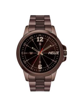 Helix - Men Brown Round Dial Analog Watch - TW023HG26 (M)