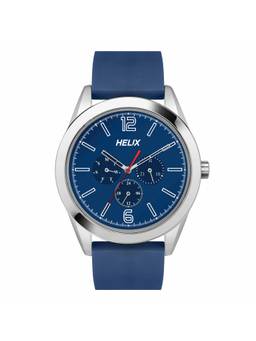Helix - Men Blue Round Dial Analog Watch - TW031HG19 (M)