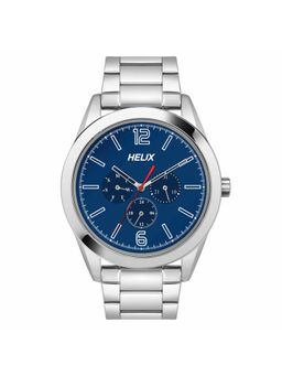 Helix - Men Blue Round Dial Analog Watch - TW031HG20 (M)