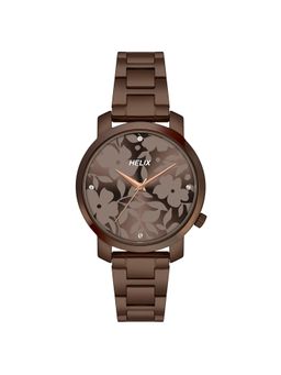 Helix - Women Brown Round Dial Analog Watch - TW032HL42 (M)