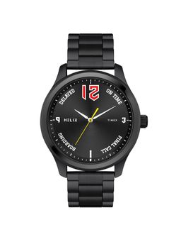 Helix - Men Black Round Dial Analog Watch - TW043HG31 (M)