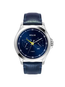 Helix - Men Blue Round Dial Analog Watch - TW055HG05 (M)
