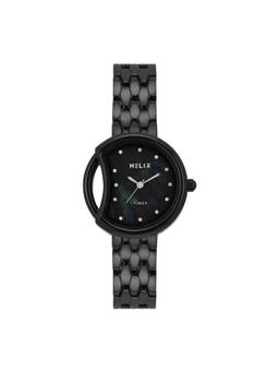 Helix - Women Black Round Dial Analog Watch - TW062HL02T (M)