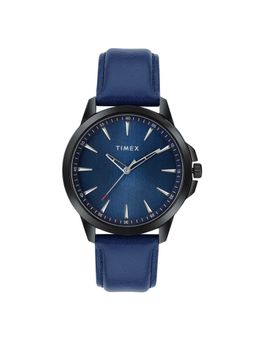 Timex - Men Blue Round Dial Analog Watch - TWEG165SMU09 (M)