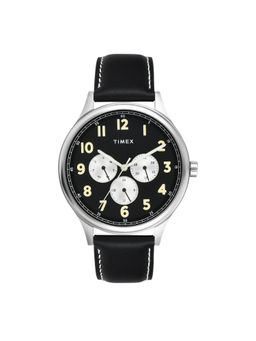 Timex - Men Black Round Dial Analog Watch - TWEG184SMU17 (M)