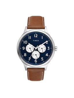 Timex - Men Blue Round Dial Analog Watch - TWEG184SMU18 (M)