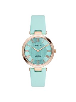 Timex - Women Blue Round Dial Analog Watch - TWEL19210 (M)