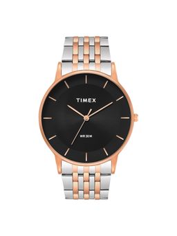 Timex - Men Black Round Dial Analog Watch - TWTG12003 (M)