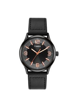 Timex - Men Black Round Dial Analog Watch - TWTG65SMU01 (M)