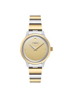 Timex - Trendline Round 32mm Champagne Dial Analog Women Watch - TWTL13701
