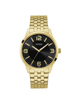 Guess - Men Suited Up Black Round Dial Analog Watch - U1413G2M (M)