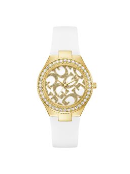 Guess - Women G Volve White Round Dial Analog Watch - U1422L2M (M)