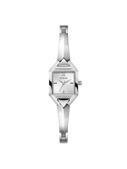 Guess - Women Ariel Silver Round Dial Analog Watch - U1426L1M (M)