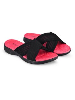 Campus - SL-403l Black Womens Sliders