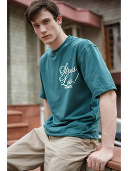 FENUCCI - Teal T-Shirt