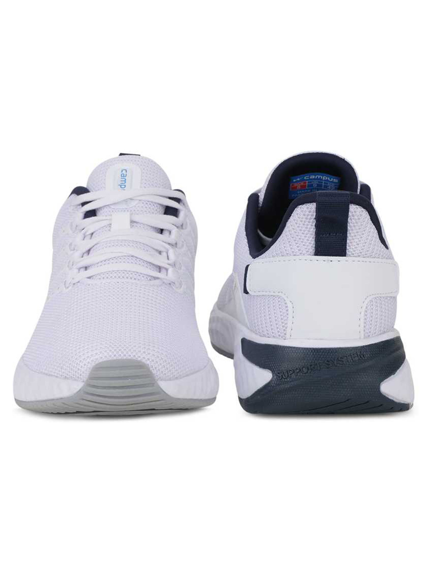 Buy Campus Oslo Pro White Running Shoes 