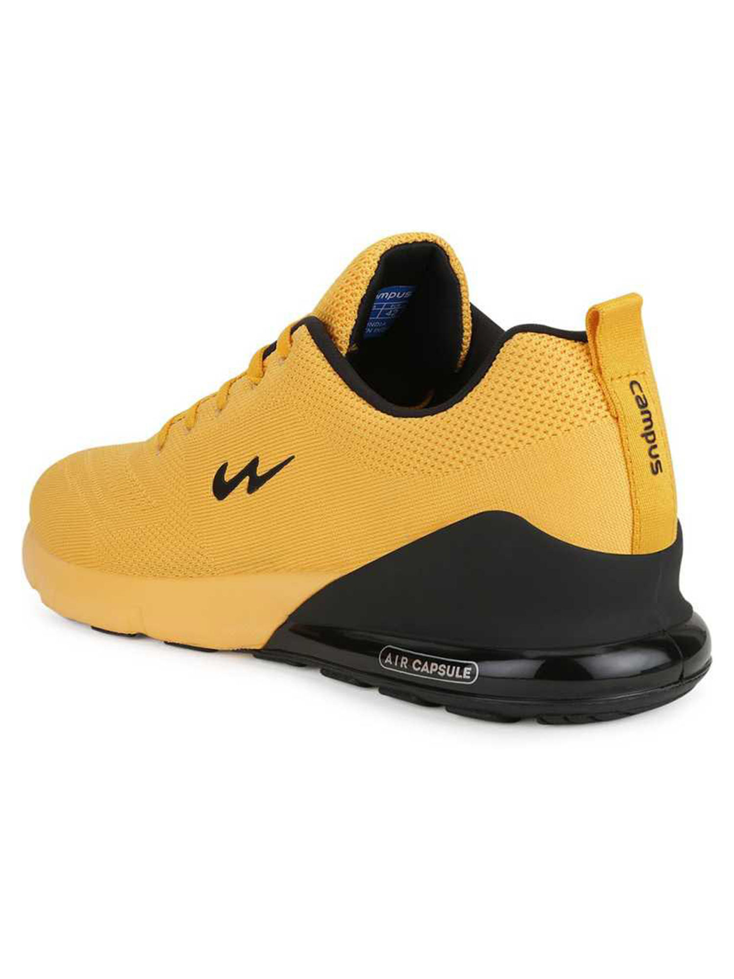 Campus north plus yellow running shoes clearance