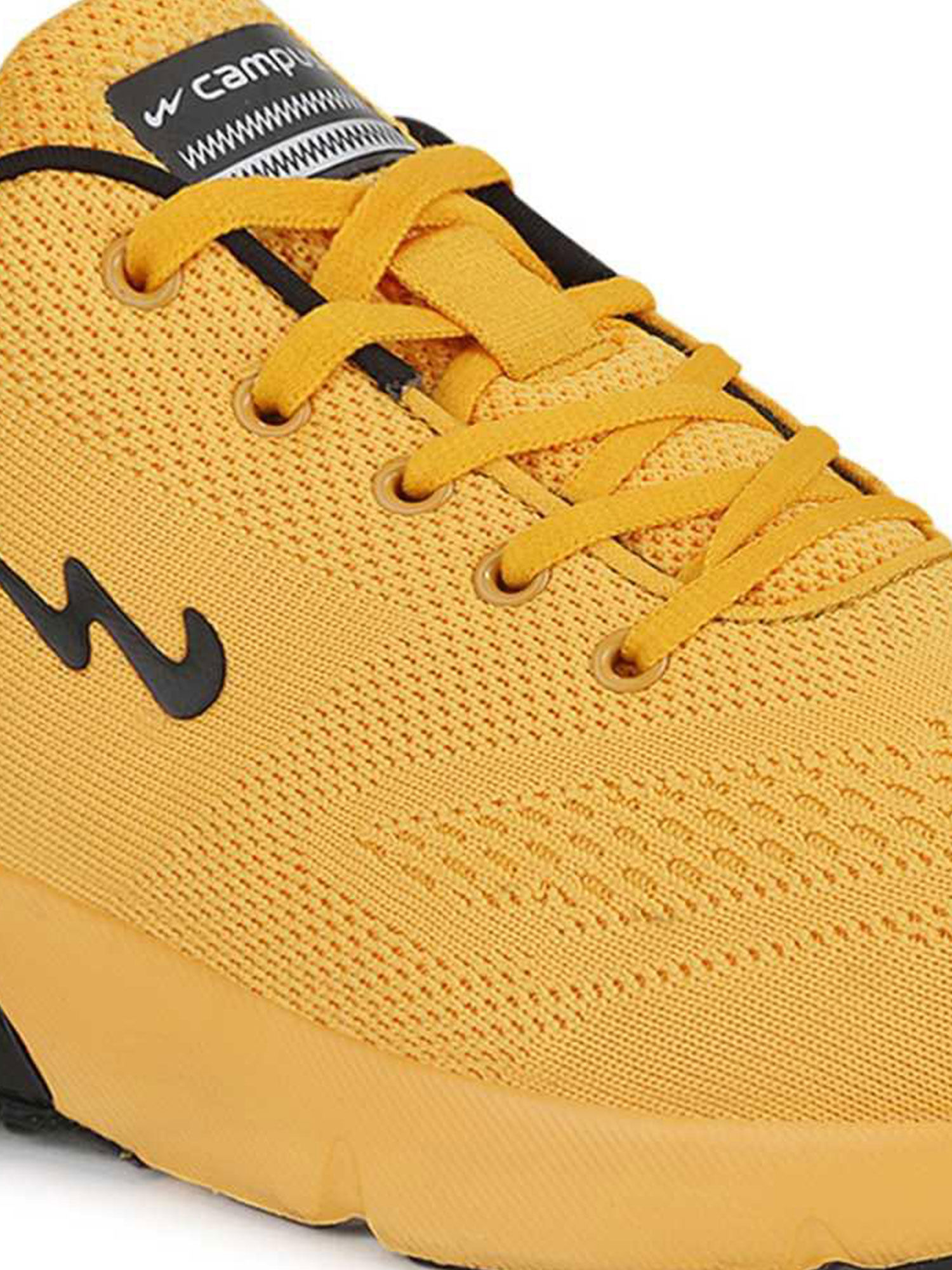 Campus North Plus Yellow Running Shoes 