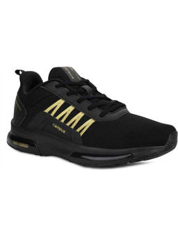 Campus - Brazil Pro Black Running Shoes For Men