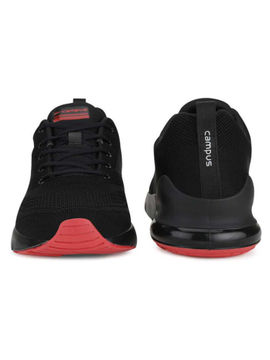 Campus North Plus Black Running Shoes 