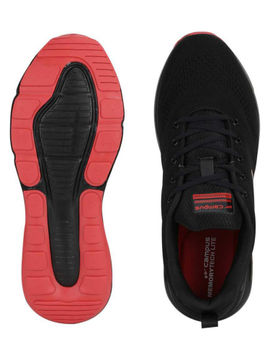 Campus North Plus Black Running Shoes 