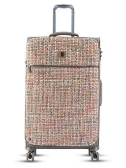 it luggage - Adornment Soft Suitcase Expandable 8 Wheel Trolley Grey (L)